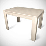 Pasific Home Single Mutfak Yemek Masası, 120 x80 cm, Dikdörtgen, Meşe