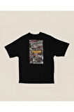 Spider-Man Film Arşivi Baskılı Unisex Oversize Marvel Tişört