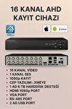 16 Kanal Ahd Dvr Xmeye Kayıt Cihazı