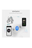 Motorsiklet Kask İçin Kulaklık Bluetooth Mikrofonlu İntercom Su Geçirmez Motor Kurye Kulaklığı
