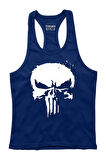 Punisher Gym Fitness Tank Top Pamuk Sporcu Atleti