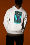 Sage Heal Karakter Baskılı Unisex Oversize Vvalorant Hoodie