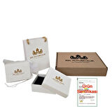 Kübra Yazılı 14 Ayar Altın Plakalı Örgülü Dikdörtgen Motifli Hediye Bileklik-330isim-kahverengi