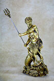 Yunan Deniz Tanrısı Poseidon Büyük Boy Heykel Biblo
