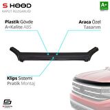 S-Dizayn Mercedes Sprinter ABS Plastik Kaput Rüzgarlığı 2006-2014 A+Kalite