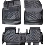 Rizline Fiat Doblo 2023 Sonrası 3D Havuzlu Paspas