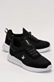 Erkek Günlük Rahat Snekaer Spor Ayakkabı SİYAH - BEYAZ