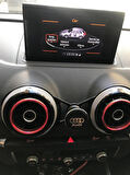 AUDİ A3 8V UYUMLU(2013-2020)%100 KIRILMAZ HALKA LOGOLU KELEBEK SİYAH MIKNATISLI TELEFON TUTUCU