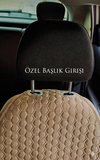 Oto Koltuk Minder Seti - Full Set - Terletmez - Kolay Montaj - Kaymaz Taban 5 Lİ Takım