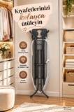 Perilla Present Lüx Ütü Masası – Isıya Dayanıklı Kumaş, Buhar Geçirici Geniş Perfore Tablalı Standart Ütü Masası (38x120 cm)