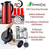 EZERE Termoçay Termos Özellikli Su Isıtıcı Kettle Çay Makinesi
