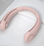 HM Yeni Nesil Şarjlı Boyun Fanı 3 Kademeli Soğutucu Mini Esnek Ayarlanabilir Askılı Fan