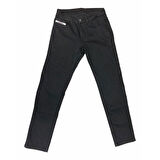 4Riders Ranger CE Sertifikalı Cordura Denim Korumalı Motosiklet Kot Pantolonu Siyah