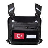 4Riders Carbon Series Göğüs Çantalı Reflektif Yelek