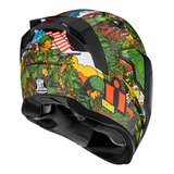 Icon Airflite GP23 Kapalı Motosiklet Kaskı Siyah  Yeşil  Turuncu