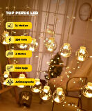 Top Perde Dekoratif Led -  3 Metre - Animasyonlu