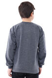 2'li Basic Şardonlu Çocuk Sweatshirt 3-10 Yaş Hardal-Antrasit
