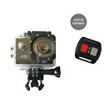 MDB Kumandalı 4K Wi-Fi Aksiyon Kamerası