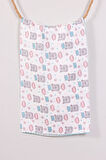 Mavi Bear 80*80 Müslin Bebek Battaniyesi