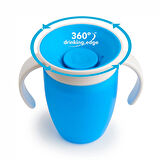 Munchkin Mucize 360° Alıştırma Bardağı 6 Ay+ 207 Ml Mavi