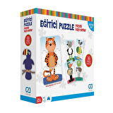 Games Eğitici Puzzle Neşeli Hayvanlar 36 Parça 5028