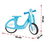 Pilsan Retro Scooter Bisiklet Pembe