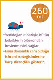 Bebedor Geniş Ağızlı Isıya Dayanıklı Cam Biberon 260ml 51301
