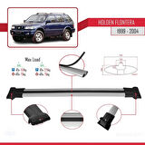 Holden Frontera 2 1999-2004 Arası ile Uyumlu FLY Model Ara Atkı Tavan Barı Gri 2 Adet