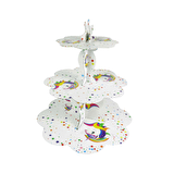 UNİCORN KEK STANDI 3 KATLI (30 CM X 24 CM X 20 CM )