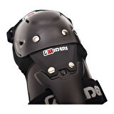 4Riders Lüx Diz ve Dirsek Koruma Seti (4lü takım) Siyah