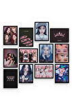 Blackpink 12 Parça Mdf (ahşap) Tablo Ofis Boyu 