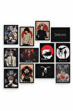 Death Note 12 Parça Ahşap Mdf Tablo Zlltb203