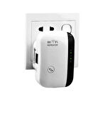 WiFi Sinyal Güçlendirici 300 Mbps Kablosuz Genişletici -2.4G Wi-Fi Ethernet Portlu-MİNİ REPEATER