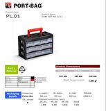 Portbag PL01 Caby 3/11 Çekmece Seti