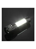 Taktikal Led Usb Şarjlı Ultra Güçlü Mini Boy El Feneri