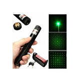 Şarjlı Yeşil Lazer Ultra Yüksek Performans 10 Km Menzilli Yeşil Anahtarlı Kilitlenebilir