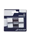 BABOLAT MY OVERGRIP TENİS GRIBI 3LÜ BEYAZ SİYAH BEYAZ
