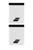 Babolat Logo Jumbo Wristband Beyaz Siyah Tenis Bileklik