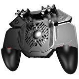 MEMO AK88 Altı Parmak Pubg Game Controller Gamepad fanlı 1200mAh Image