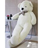 Sevgiliye Özel HEDİYE- 160 cm Papyonlu DEV Boy Peluş Ayı - % 100 YERLİ