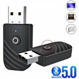 Polham 3İN1 Usb Bluetooth Receiver TV Adaptörü Fm Transmitter Bluetooth Kit Televizyon Bluetooth kit
