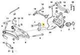 BMW E38 E39 E60 E65 X5 VE Z8 FROW ARKA SALINCAK BAĞLANTIS 1090030