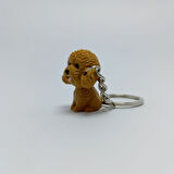 Toy Poodle-Kahve - Anahtarlık