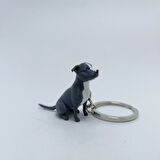 Pitbull Blue - Gri-Anahtarlık
