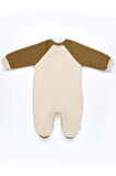 Reglan Kol 3 İplik Patiksiz Bebek Tulum