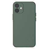 Baseus Liquid Silica Gel iPhone 12 Mini 5.4 Kılıf Ultra Koruma Silikon Kılıf