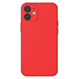 Baseus Liquid Silica Gel iPhone 12 Mini 5.4 Kılıf Ultra Koruma Silikon Kılıf