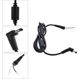5.5*2.5 MM ASUS TOSHİBA CASPER STANDART 5.5X2.5 MM NOTEBOOK ADAPTÖR TAMİR KABLOSU 5,5X2,5 DC KABLO L UÇ