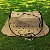 Katlanabilir Bebek Cibinlik Tül Sineklik Haşere Koruyucu Çantalı Bebek Gölgelik Çadırı 120-60 cm