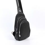 Silver Polo  Kadın Bel Çantası 959-33378 SILVER POLO FREEBAG M86 SİYAH-MAT SİYAH